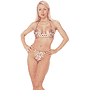 Chrome-Metal-Top-&-Briefs - MM2063 - One size